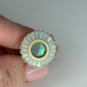 Kendra Scott Luxe Collection Round Baguette Ring